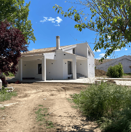 construccion de casa en el campo en cuenca